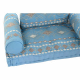 Garden sofa DKD Home Decor Blue 90 x 50 x 55 cm-3