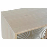 TV furniture DKD Home Decor 130 x 40 x 60 cm Fir Natural Golden Metal MDF Wood-1