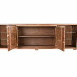 TV furniture DKD Home Decor Brown 200 x 40 x 63 cm Crystal Acacia-8
