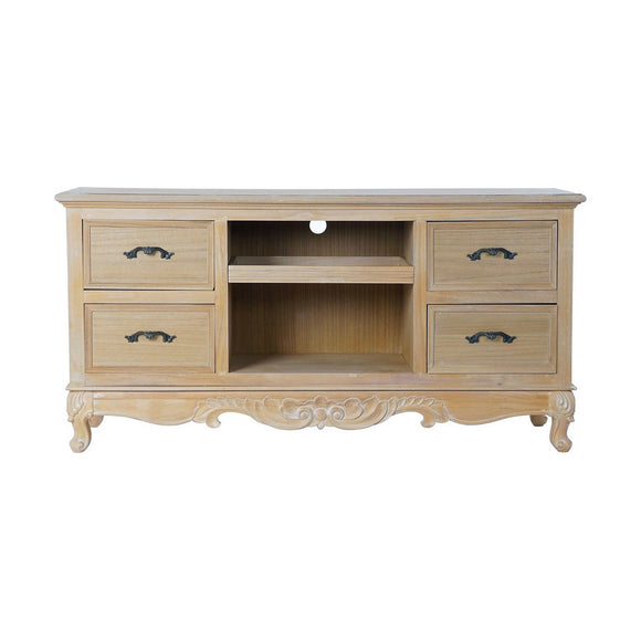 TV furniture DKD Home Decor 121 x 39 x 59,5 cm Fir Natural MDF Wood-0