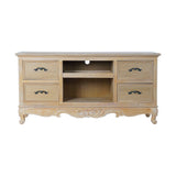 TV furniture DKD Home Decor 121 x 39 x 59,5 cm Fir Natural MDF Wood-0