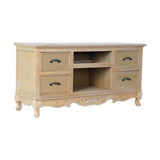 TV furniture DKD Home Decor 121 x 39 x 59,5 cm Fir Natural MDF Wood-1