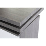 Desk DKD Home Decor Natural Grey Metal MDF (150 x 120 x 75 cm)-9