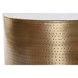Centre Table DKD Home Decor Golden Metal 80 x 80 x 45 cm-1