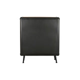 Chest of drawers DKD Home Decor Fir Black Metal Brown (80 x 40 x 95 cm)-3
