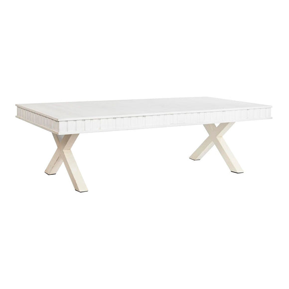 Centre Table DKD Home Decor 140 x 70 x 42 cm Metal Mango wood-0