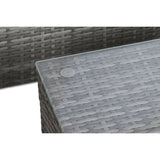 Garden sofa DKD Home Decor Aluminium Crystal synthetic rattan 195 x 130 x 62 cm-5