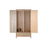 Wardrobe DKD Home Decor Natural Pinewood MDF Wood 90 x 40 x 180 cm-6