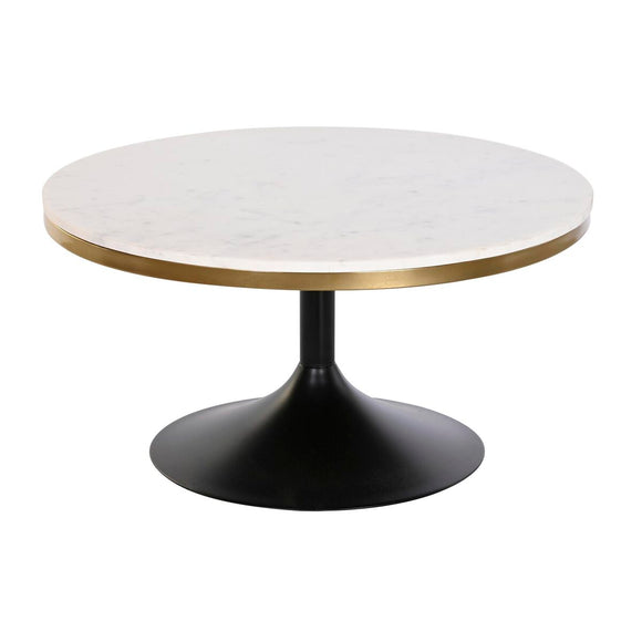 Centre Table DKD Home Decor Metal Marble 76 x 76 x 39,5 cm-0