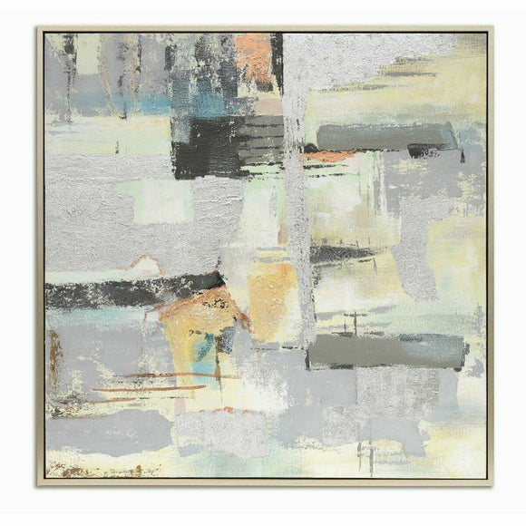 Canvas DKD Home Decor Abstract Modern (131 x 3,8 x 131 cm)-0