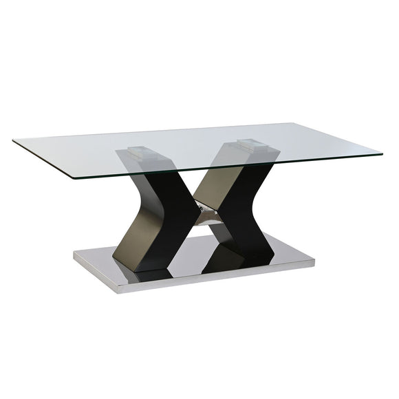Centre Table DKD Home Decor Wood 120 x 60 x 45 cm Tempered Glass MDF Wood-0