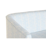 Sofa DKD Home Decor Blue White Sky blue Metal Stripes Mediterranean 130 x 68 x 78 cm-1
