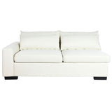 Chaise Longue Sofa DKD Home Decor Beige Cream Wood Modern 386 x 218 x 88 cm-2