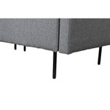 Chaise Longue Sofa DKD Home Decor Grey Metal Modern 276 x 152,5 x 84 cm-6
