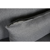 Chaise Longue Sofa DKD Home Decor Grey Metal Modern 276 x 152,5 x 84 cm-5