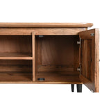 TV furniture DKD Home Decor Natural Metal Mango wood 140 x 40 x 55 cm-2