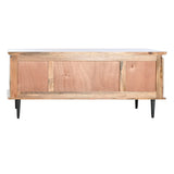 TV furniture DKD Home Decor Natural Metal Mango wood 140 x 40 x 55 cm-5