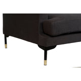Chaise Longue Sofa DKD Home Decor Grey Metal 250 x 160 x 85 cm-5