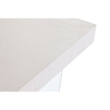 Desk DKD Home Decor White Transparent Crystal MDF Wood 120 x 50 x 76 cm-6