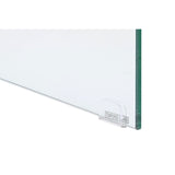 Desk DKD Home Decor White Transparent Crystal MDF Wood 120 x 50 x 76 cm-3