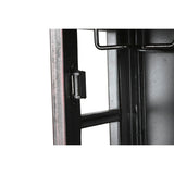 Bottle rack DKD Home Decor Telephone Black Red Dark grey Metal 40 x 38 x 175 cm-4
