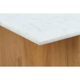 Centre Table Home ESPRIT Marble Mango wood 120 x 70 x 45 cm-5