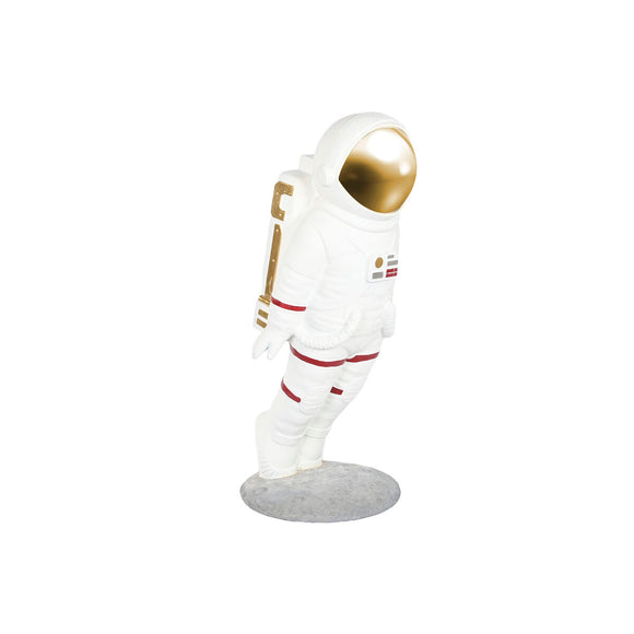 Decorative Figure Home ESPRIT White Golden Astronaut 52,5 x 60 x 124 cm-0