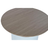 Centre Table Home ESPRIT Metal MDF Wood 80 x 80 x 42 cm-3