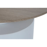 Centre Table Home ESPRIT Metal MDF Wood 80 x 80 x 42 cm-2