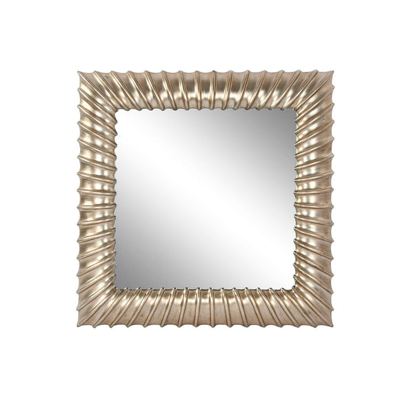 Wall mirror Home ESPRIT Golden Resin Mirror 95 x 8 x 95 cm-0
