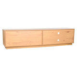 TV furniture Home ESPRIT Natural Oak MDF Wood 180 x 40 x 42 cm-1