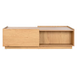 Centre Table Home ESPRIT oak wood MDF Wood 120 x 60 x 35 cm-2