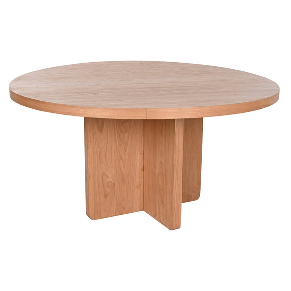 Dining Table Home ESPRIT Natural oak wood 152 x 152 x 78 cm-0