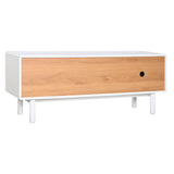 TV furniture Home ESPRIT White Natural polypropylene MDF Wood 140 x 40 x 55 cm-9