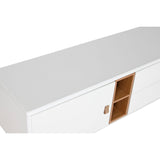 TV furniture Home ESPRIT White Natural polypropylene MDF Wood 140 x 40 x 55 cm-7