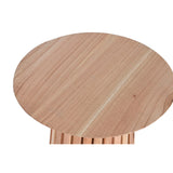 Small Side Table Home ESPRIT Natural Mindi wood 40 x 40 x 60 cm-3