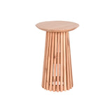 Small Side Table Home ESPRIT Natural Mindi wood 40 x 40 x 60 cm-0