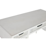 Desk Home ESPRIT White Metal 122 x 50 x 76 cm-3