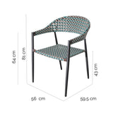 Garden chair Nadia Aluminium-1