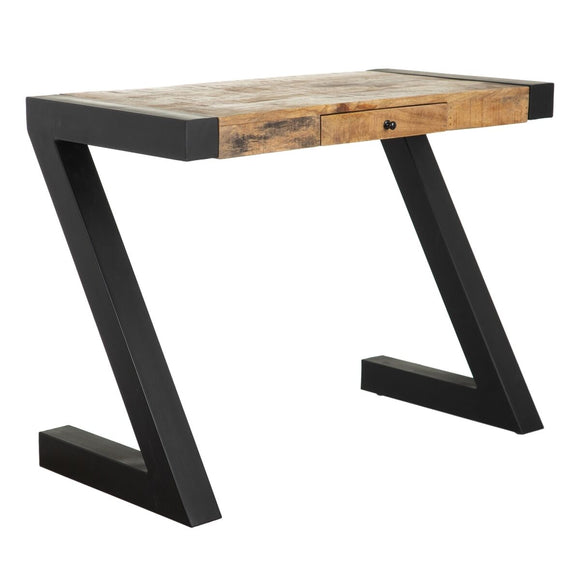Desk 100 x 50 x 77 cm Wood Iron-0