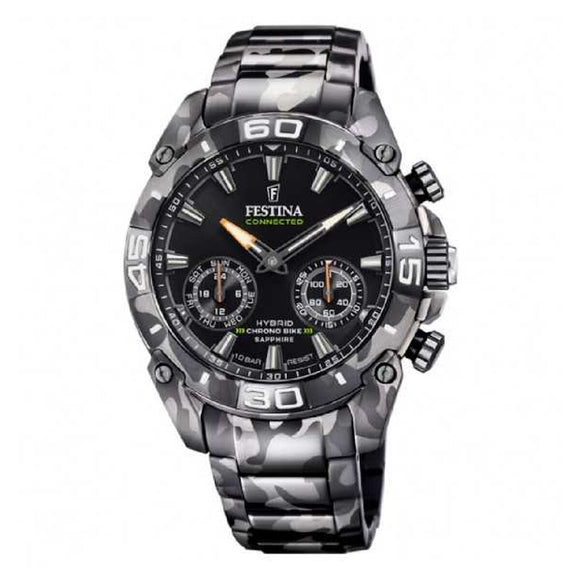Men's Watch Festina F20545/1 Black Grey-0