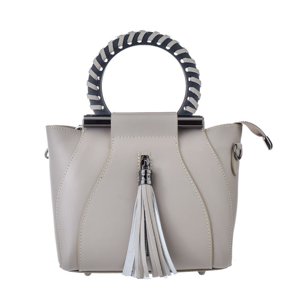 Women's Handbag Mia Tomazzi WB201297-GREY Beige (21 x 18 x 7 cm)-0