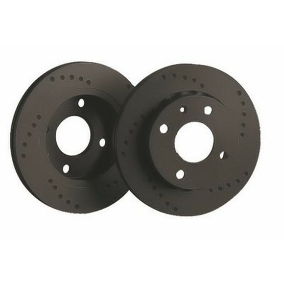Brake Discs Black Diamond KBD1863CD Rear Solid Drill-0