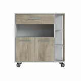 Kitchen Trolley ABS Oak (80 x 39 x 87 cm)-1