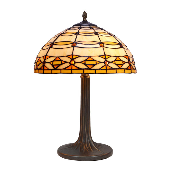 Desk lamp Viro Marfil Ivory Zinc 60 W 40 x 62 x 40 cm-0