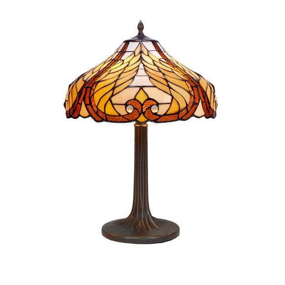 Desk lamp Viro Dalí Brown Zinc 60 W 45 x 64 x 45 cm-0