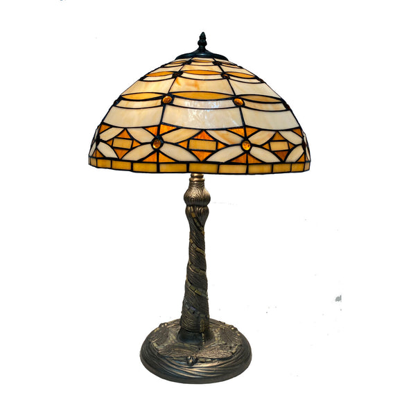 Desk lamp Viro Marfil Ivory Zinc 60 W 40 x 60 x 40 cm-0
