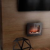 Decorative Electric Chimney Breast Cecotec Warm 2600 Curved Flames 2000W-1