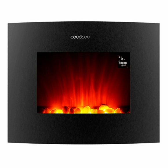 Decorative Electric Chimney Breast Cecotec Ready Warm 2650 Curved Flames Connected Black 1000 - 2000 W-0