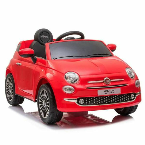 Children's Electric Car Fiat 500 Red With remote control MP3 30 W 6 V 113 x 67,5 x 53 cm-0
